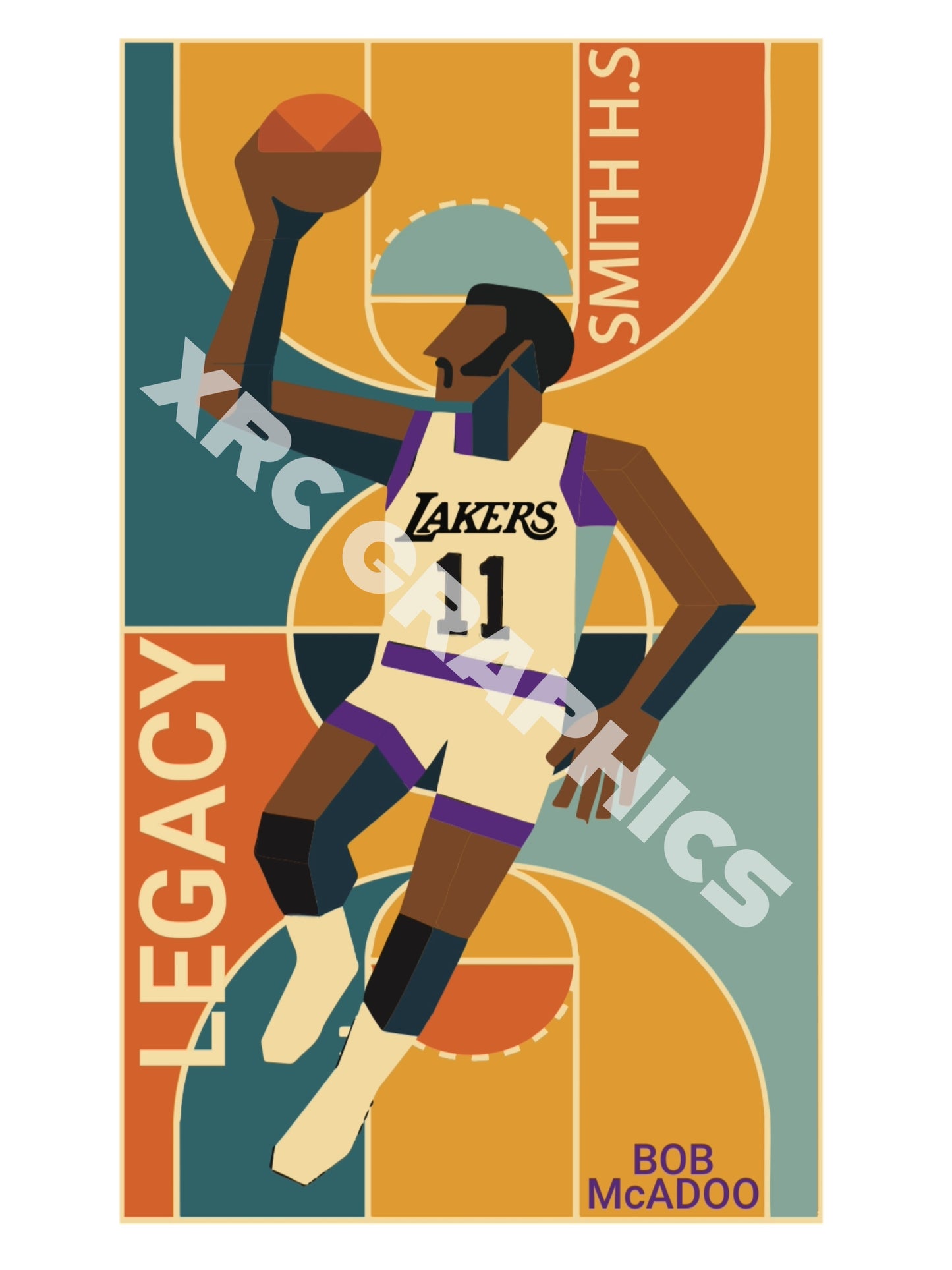 Bob MCAdoo Mural Poster