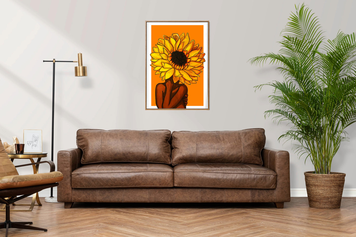 "Blooms of Resilience: Embrace" 36 x 24