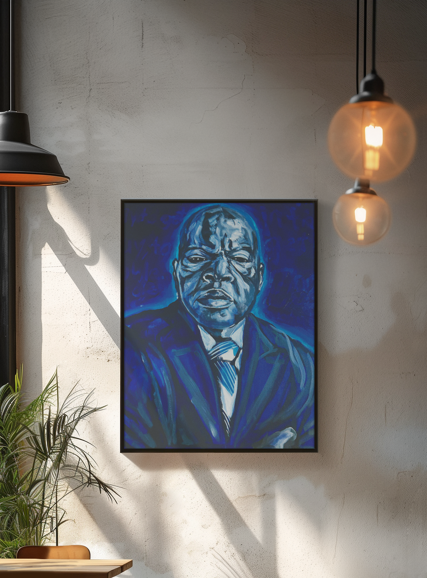 "Good trouble" 36 x 24